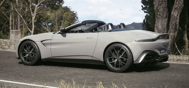Aston Martin V8 Vantage Roadster - NEW for 2023 - European Supercar Hire from Ultimate Drives